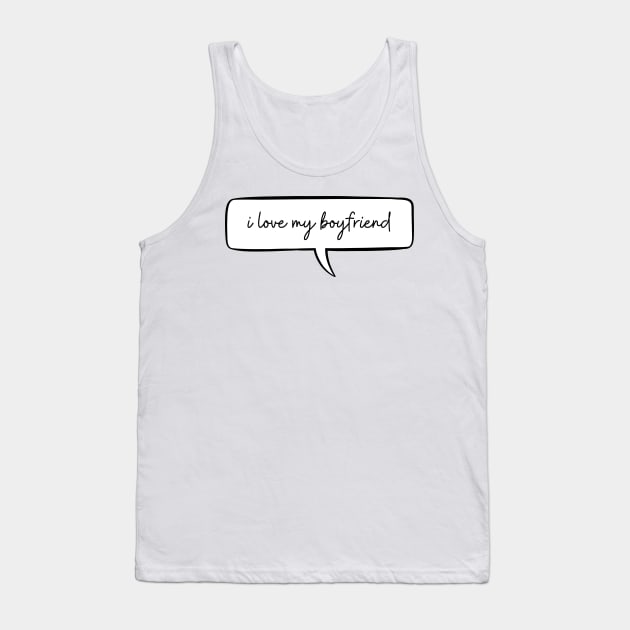 i love my bangla boyfriend girlfriend - gift for him Tank Top by ZUCCACIYECIBO